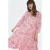 ONLY CARMAKOMA mini jurk roze