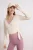 TRENDYOLMİLLA Dames Ecru Effen Lang Bolero Blouses