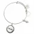 Verstelbare Charms Bracelet voor Dames in 925 Sterling Zilver BIPU013