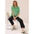 Cecil Dames Zacht Cupro Touch Shirt in Groen