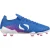Sondico Voetbalschoenen voor heren met strepen, voor harde ondergrond (Blauw/roze)