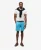 Superdry Mannen Chinoshort met Stretch Blauw