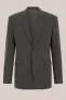 Fundamentals – Heren slim fit blazer – Slim/Tall fit – Donkergrijs gemeleerd –