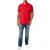 Slazenger Heren Geborduurd Logo Poloshirt (Rood)