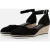 Tamaris Tamaris Espadrilles Sleehak zwart Leer