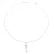 Orphelia Dames 925 Sterling Zilveren Ketting met Hanger – Zilver ZH-7019