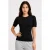 Strakke Geribbelde Crew Neck T-shirt