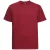 Russell Europa Heren Klassiek Zwaargewicht Ringspun Korte Mouwen T-Shirt (Klassiek rood)