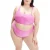 Speedo Dames/Dames Asymmetrische Plus Bikiniset (Paars)