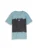 TOM TAILOR Shirt  duifblauw / zwart