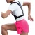 Nike Dames/Dames Aero Swift Geplooide Hardloopshort Mid Rise (Hyperroze)