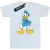 Disney Heren Donald Duck Boos T-Shirt (Wit)