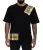 Dolce & Gabbana Zwart Goud DG Logo Katoenen Crewneck Dames T-shirt