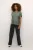 Blouse met korte mouwen Regular fit Balsam Green