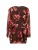 Abercrombie & Fitch Jurk  donkerbruin / curry / rood / roestrood