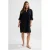 BEACHWAVE mousseline strandjurk zwart