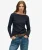 Bardot Off-shoulder Top Blauw