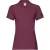 Fruit of the Loom Dames/Dames Premium Effen Poloshirt (Bourgondië)