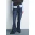 Mango high waist flared jeans dark blue denim