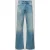 Diesel Flared Fit Jeans met logo-patch