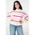 MS Mode gestreepte pullover ecru