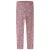 NAME IT MINI slim fit gebloemde gebreide legging – lila