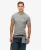 Essential T-shirt van Biologisch Katoen met Logo Grey