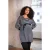 Seraphine Plus Size Nursing Tunic Navy