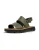 CAMPER Sandalen met riem ‘Oruga’  karamel / kaki / zwart