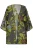 Ulla Popken Kimono  blauw / groen / bordeaux / zwart