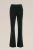 WE Fashion – Dames velvet flared pantalon – Regular fit – Groen – Katoen –