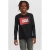 JACK & JONES JUNIOR longsleeve JJECORP van katoen zwart