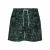 Urban Classics Heren Paisley Zwemshort (Groen/zwart)