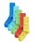 Next Sokken  blauw / geel / lichtgroen / rood