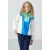 Jeugd Unisex Overmaatse Sweatshirt met Kleurblok