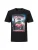 19V69 ITALIA Shirt ‘Rafael Racing 3’  enziaan / donkergroen / rood / zwart