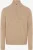 Brax Half-Zip Sweater Licht kameel, Effen