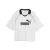 PUMA Functioneel shirt ‘ESS’  lichtgrijs / zwart / wit