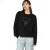 Dames sweatshirt met tricot driehoek in fleece Guess