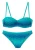 BUFFALO Bikini  navy / aqua