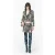 PINKO Grisu Jacket White/black