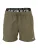 Calvin Klein Swimwear Zwemshorts ‘Intense Power’  olijfgroen / zwart / wit