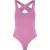 Malelions Women Cross Back Bodysuit | Magenta