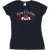 Li-cense Disney dames minnie mouse kerstmis holly katoenen t-shirt