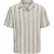 Only & Sons onstrev life reg stripe ss shirt no 22025659 seagrass