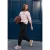Broek met Mid Waist-taille en wijd uitlopende pijpen in een Loose Fit-pasvorm