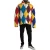 Harlequin Puffer Jacket Multikleur