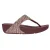 FitFlop Dames Lulu Shimmer Wave Tussenstuk Sandalen (Bruin)