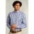 River Woods Custom Fit Checked Shirt With Pocket Blue/white Multi