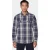 PME Legend Overhemd heren Blauw Long sleeve shirt Yarn Dyed C PSI2610212/5281